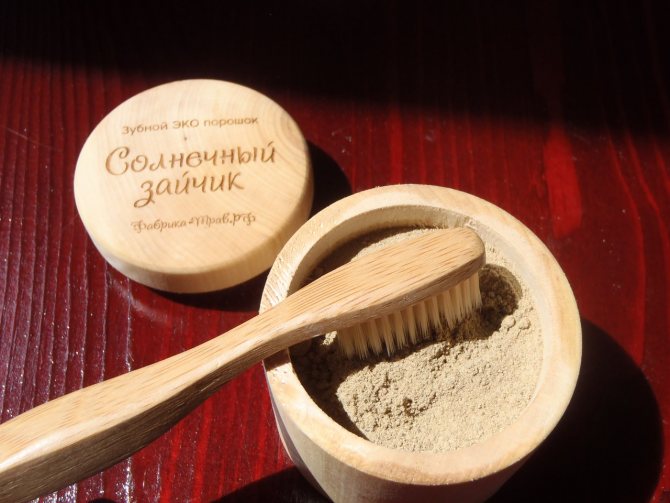 Зубной порошок